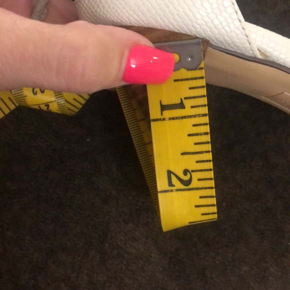 Style & Co Paycee White Heels 8M - Picture 11 of 15